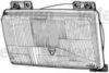 CITRO 96023420 Headlight